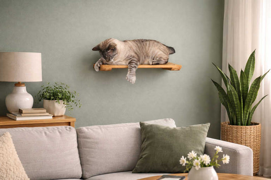 Wall Mounted Cat Shelf