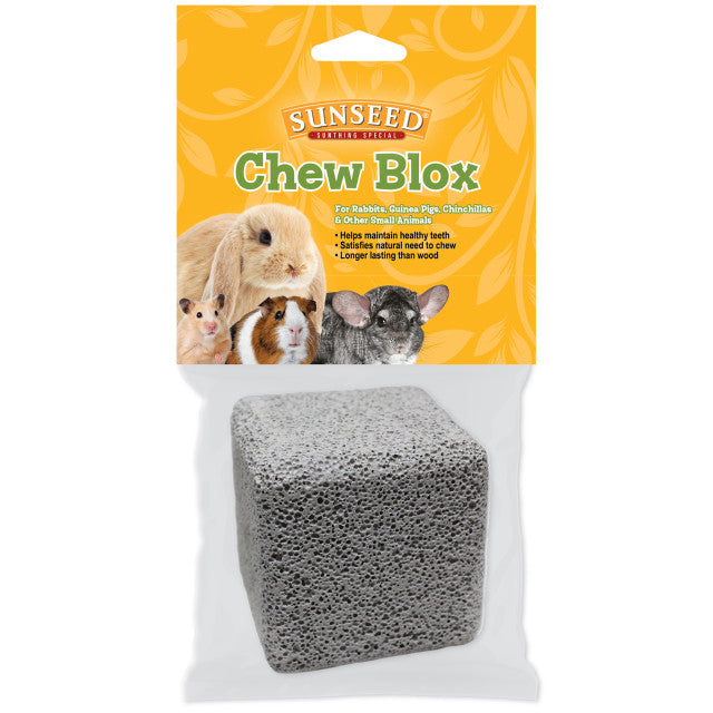 Explore Sunseed Chew Block - Safe Small Animal Fun – Loving Cats Worldwide®