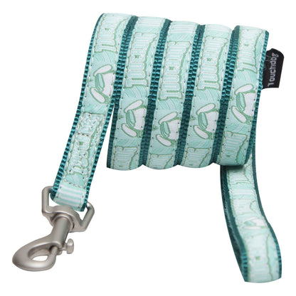 Touchdog 'Funny Bun' Tough Stitched Embroidered Collar and Leash