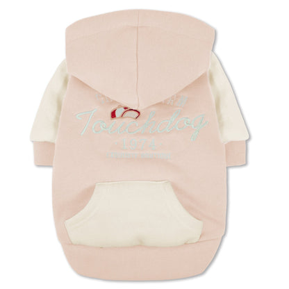 Touchdog 'Heritage' Soft-Cotton Fashion Dog Hoodie Sweater