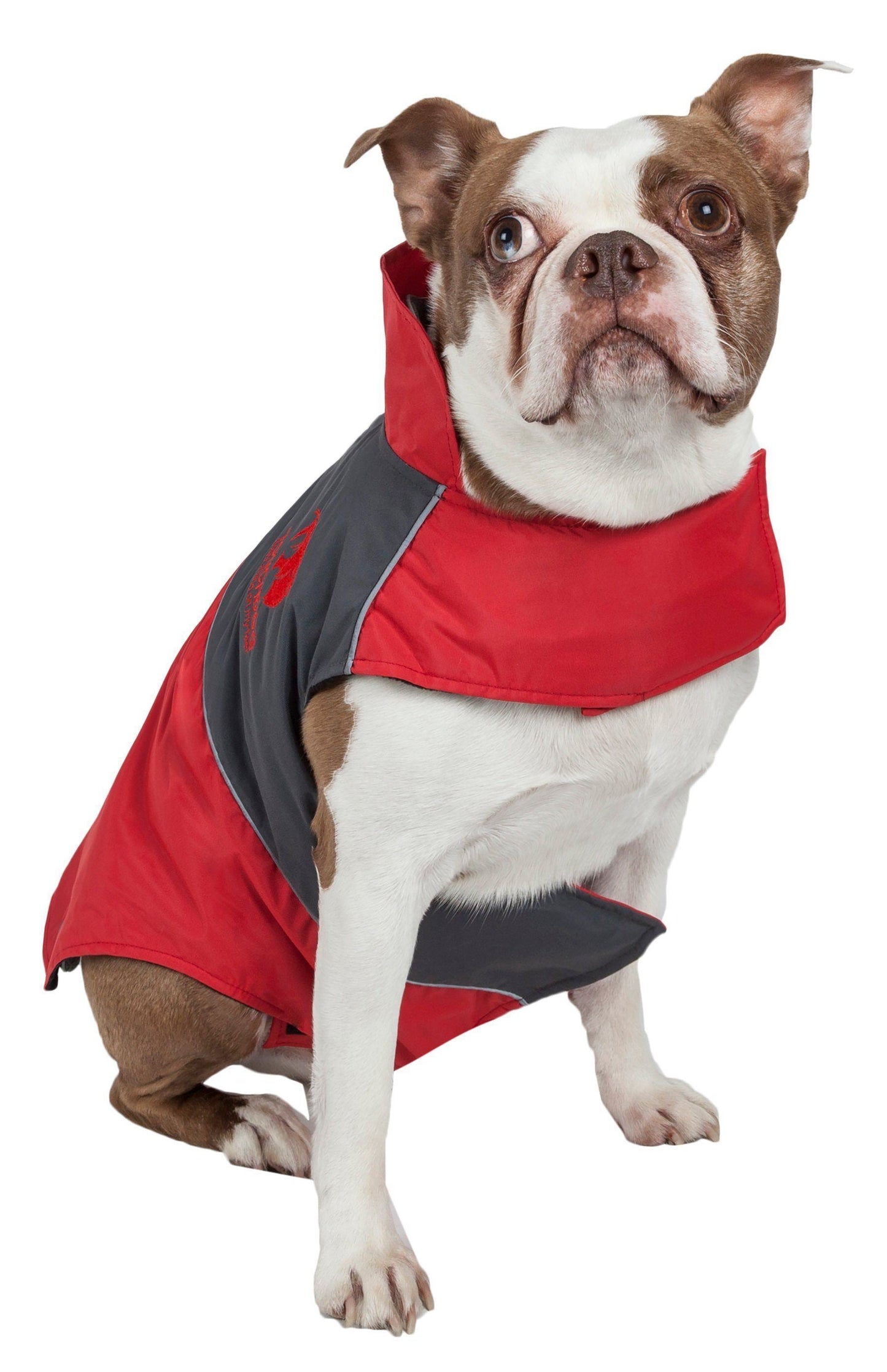 Touchdog ® Lightening-Shield 2-in-1 Dual-Removable-Layered Waterproof Dog Jacket