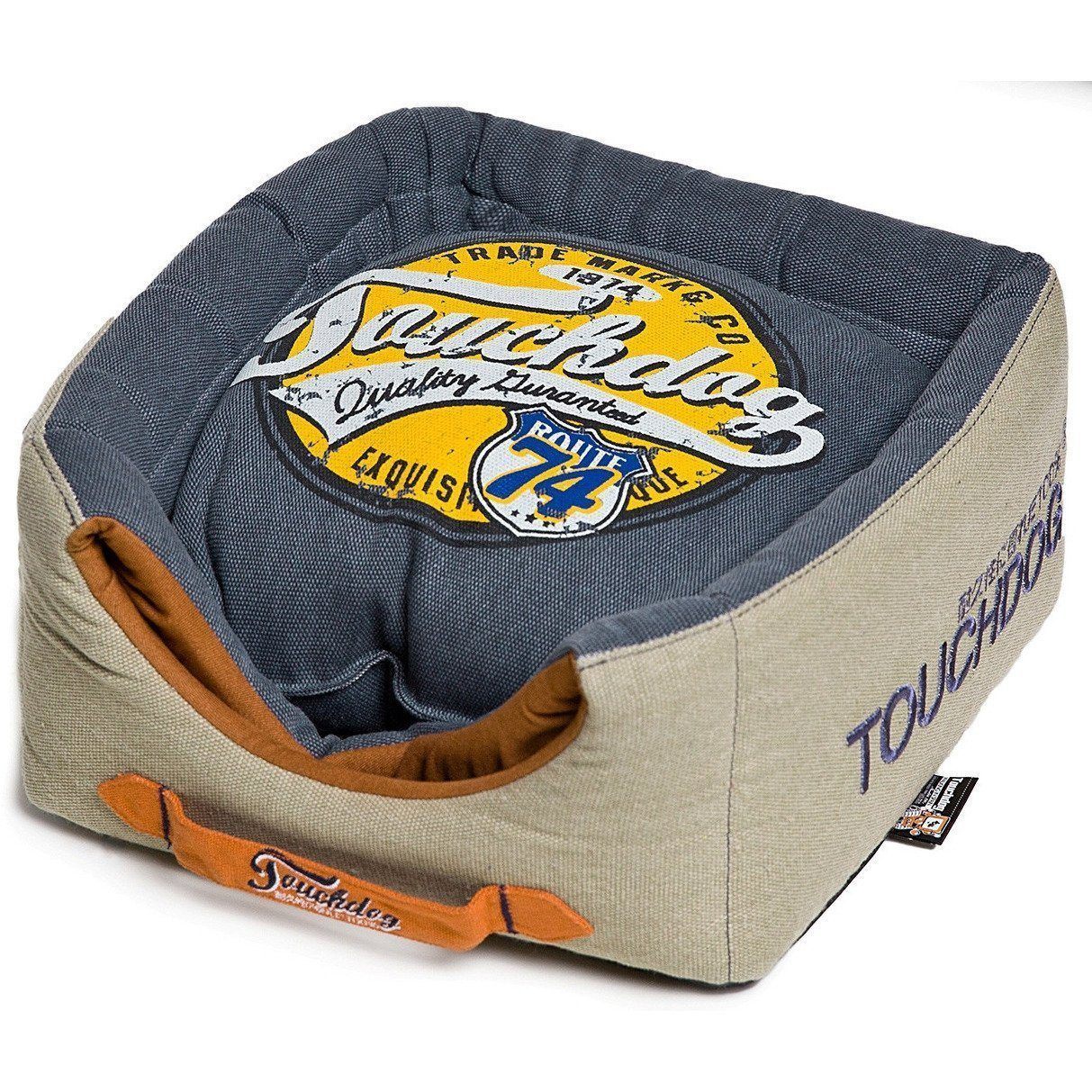 Transform Pet Comfort with Touchdog Vintage Squared Bed – Loving Cats ...