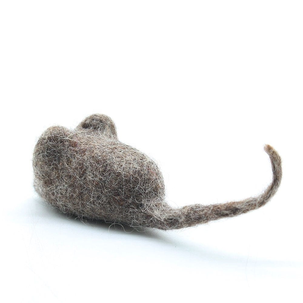 Mouse Cat Toy | Eco-Friendly Wool Felt
