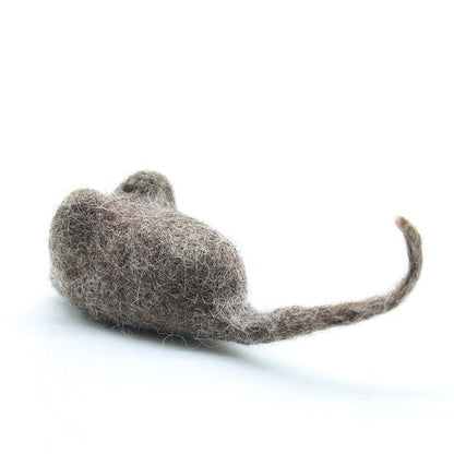 Mouse Cat Toy | Eco-Friendly Wool Felt