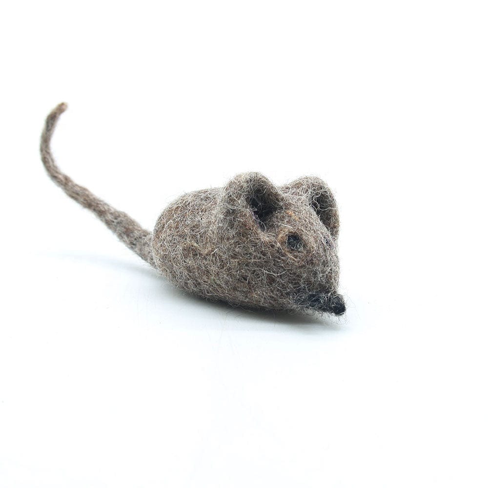 Mouse Cat Toy | Eco-Friendly Wool Felt