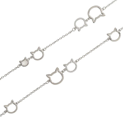 Cat Station Necklace