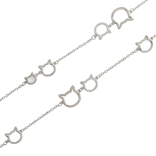 Cat Station Necklace