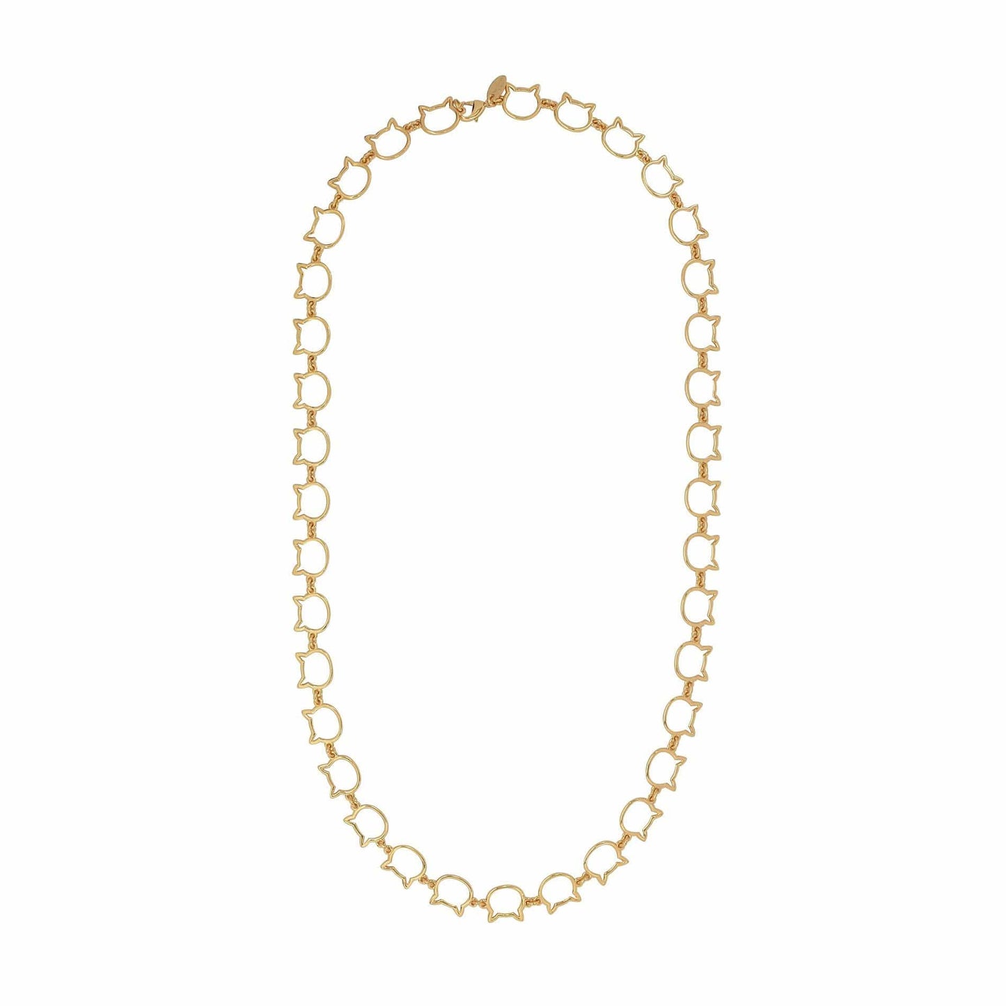 Cat Head Chain Link | Necklace