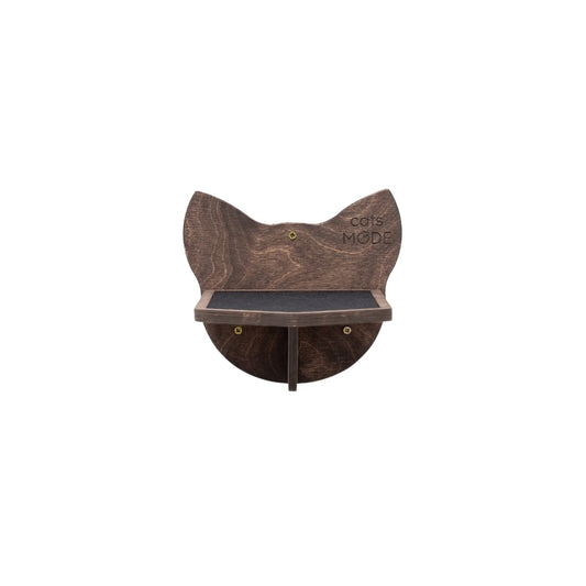 Wooden Cat Step – Dark Walnut