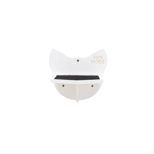 Wooden Cat Step - White